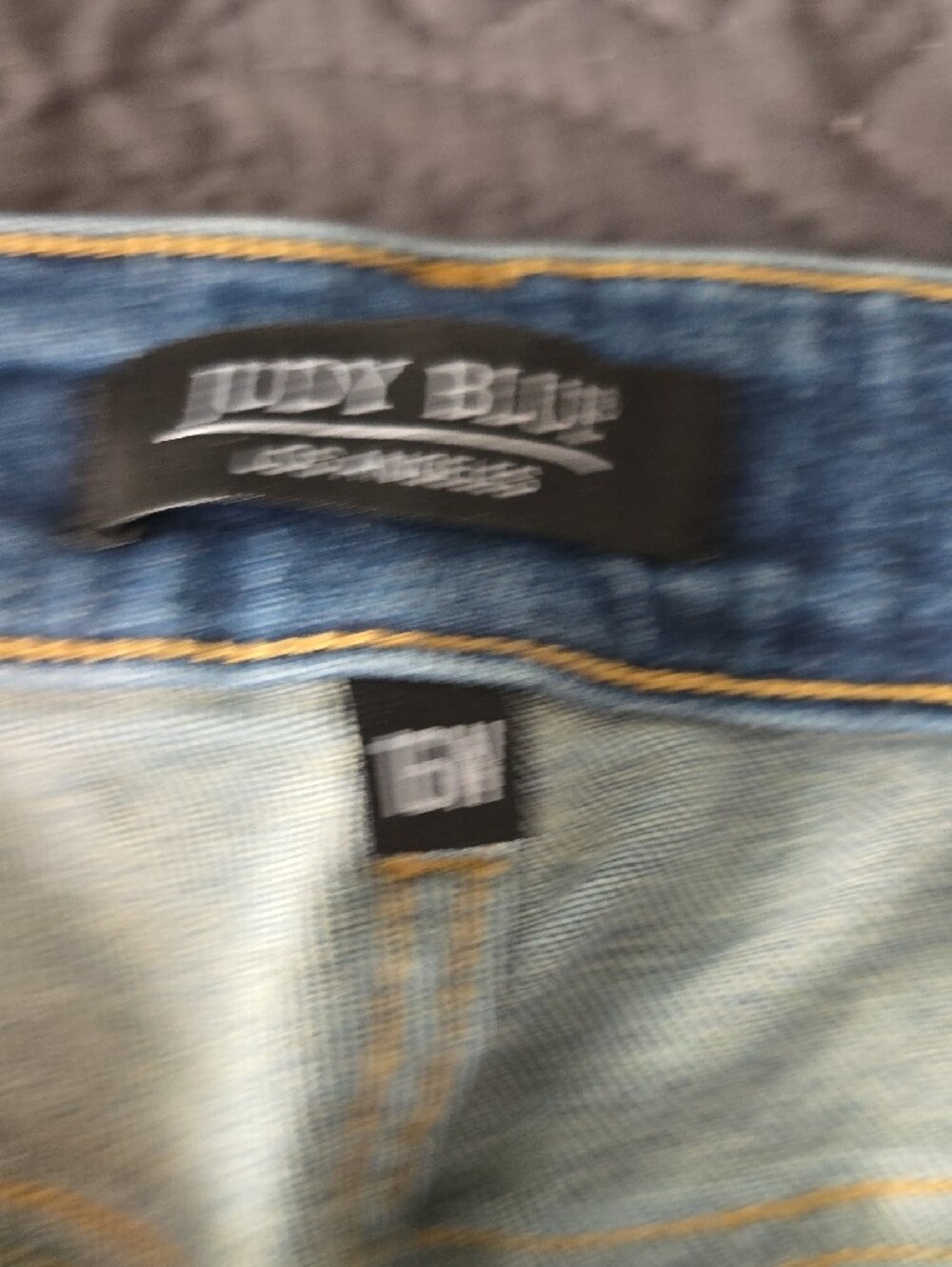 EUC Judy Blue 16W Medium Wash Boyfriend Jeans with Front Patch Pockets - Picture 5 of 10